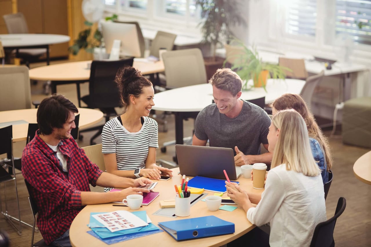 The Mobile App Developer Team has a discussion to clarify the strategy and plan