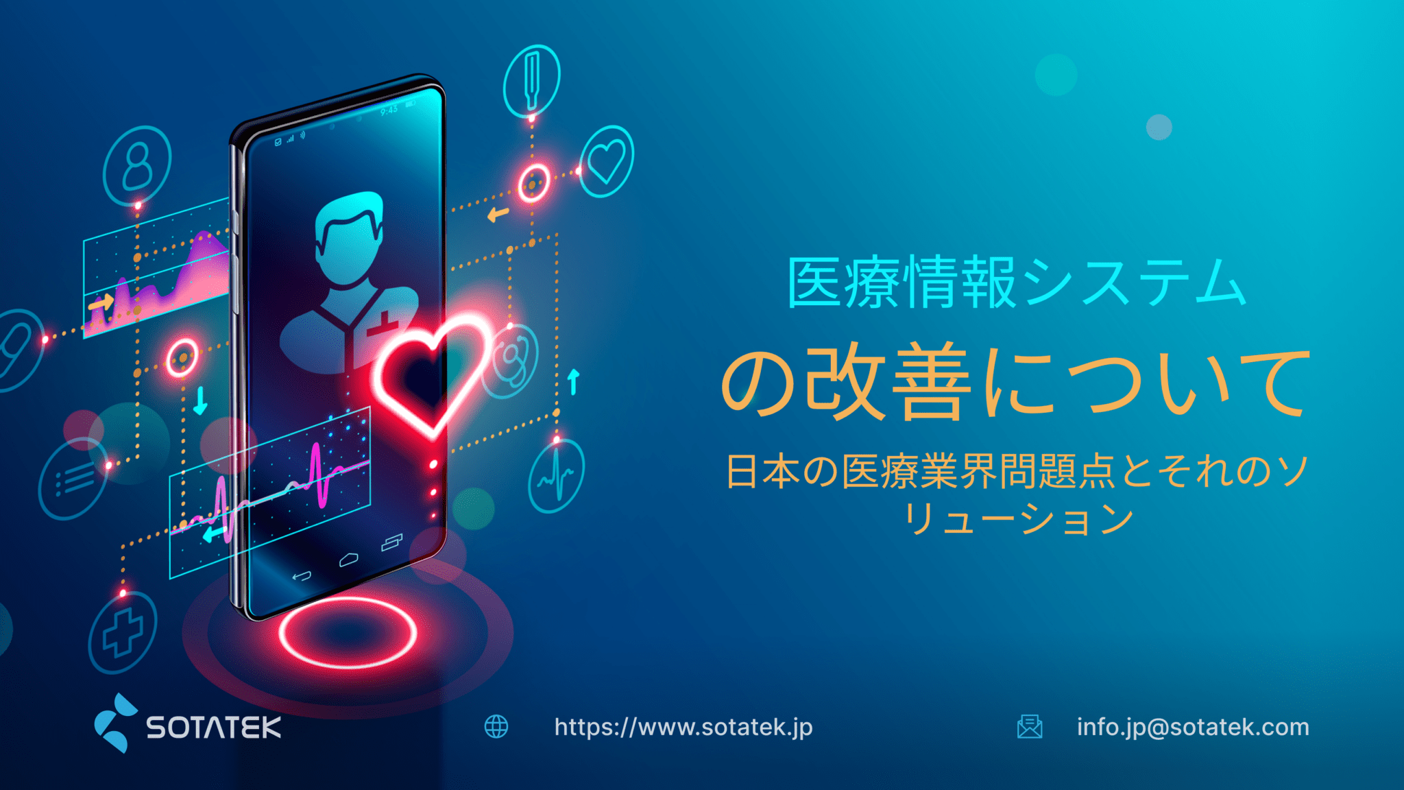 医療情報システム の改善について：日本の医療業界問題点とそれのソリューション