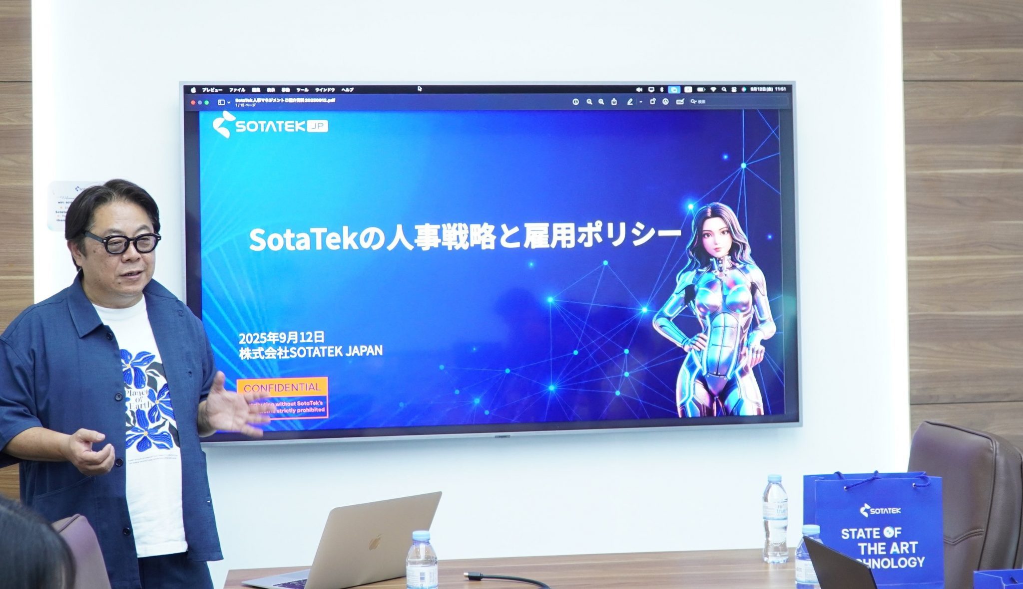 長崎県立大学・駒澤大学の学生が-SotaTek-ハノイオフィスを訪問